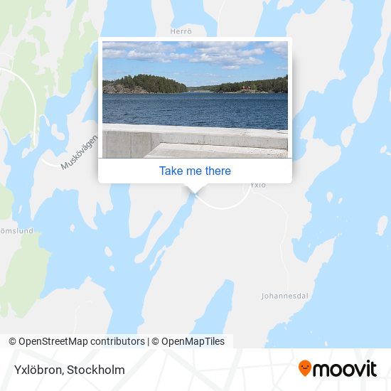 Yxlöbron map