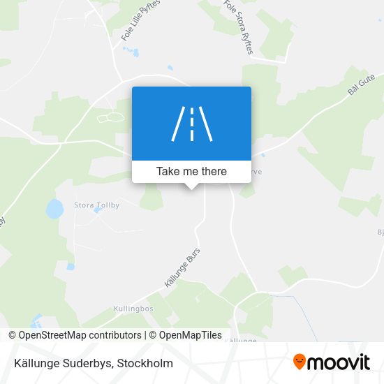 Källunge Suderbys map