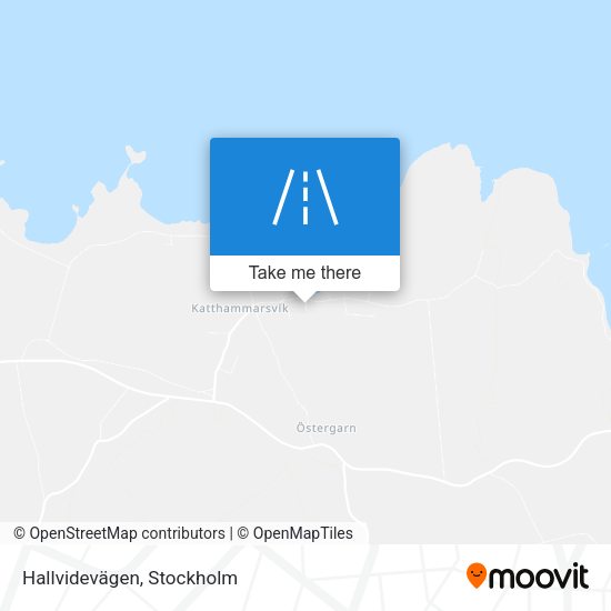 Hallvidevägen map