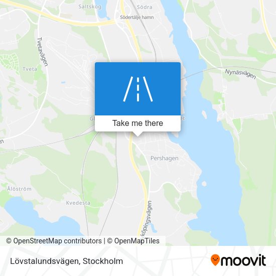 Lövstalundsvägen map