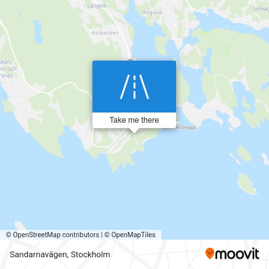 Sandarnavägen map