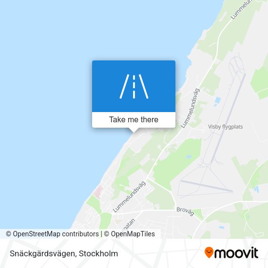 Snäckgärdsvägen map