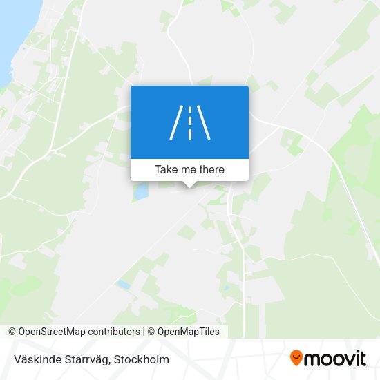 Väskinde Starrväg map