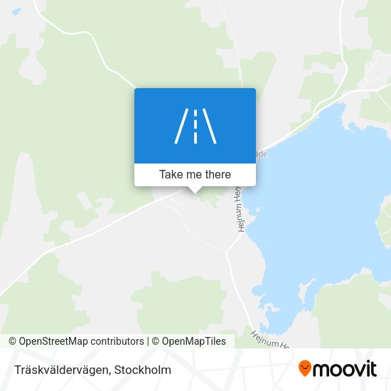 Träskväldervägen map
