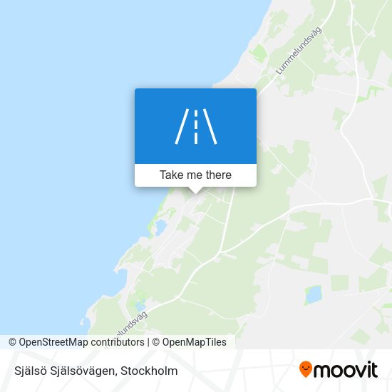 Själsö Själsövägen map