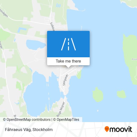 Fåhraeus Väg map