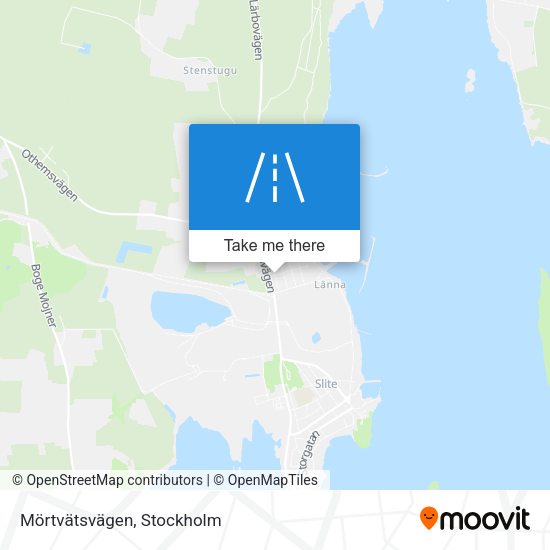 Mörtvätsvägen map