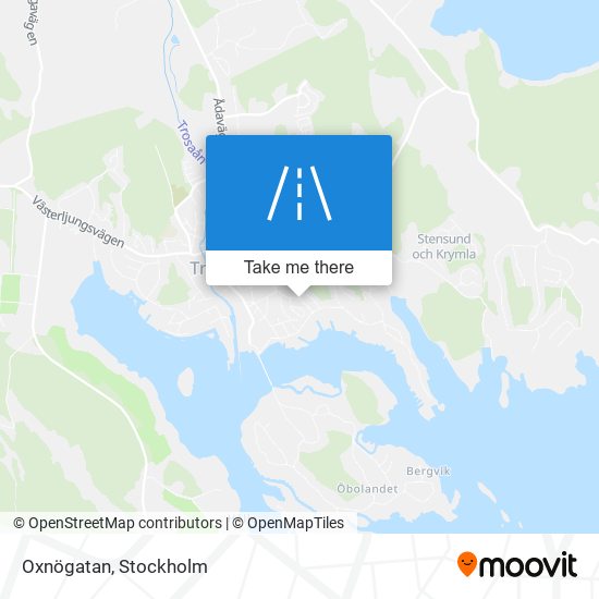 Oxnögatan map