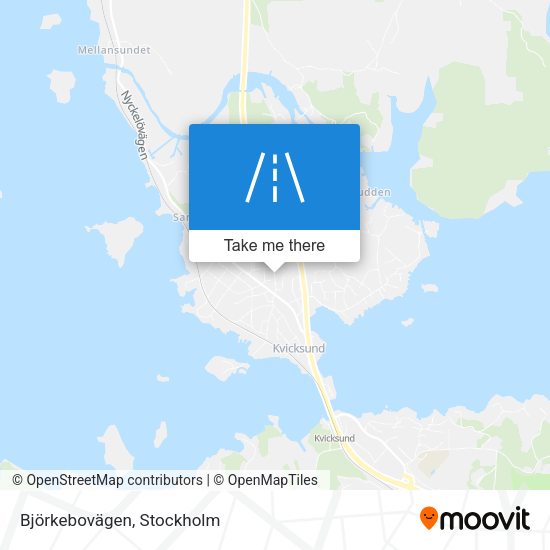 Björkebovägen map
