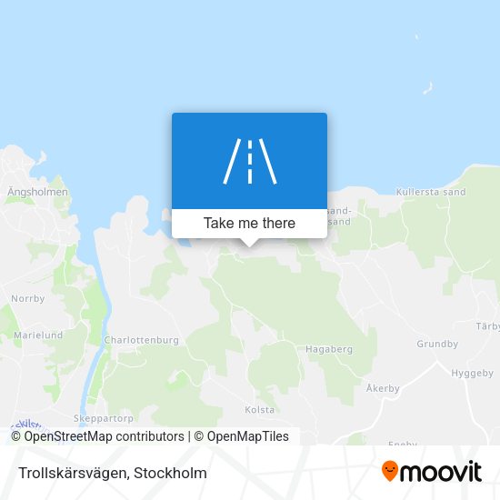 Trollskärsvägen map