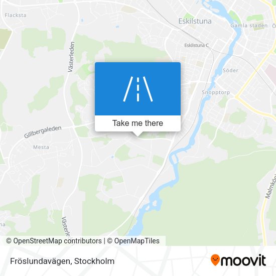Fröslundavägen map