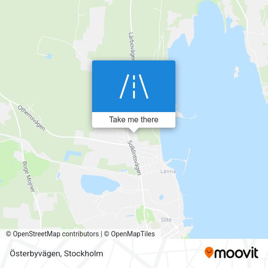 Österbyvägen map
