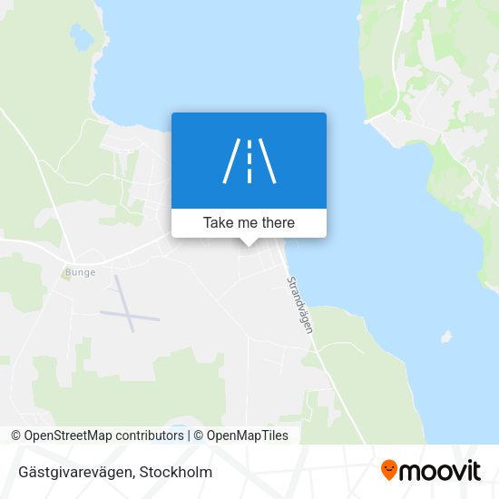 Gästgivarevägen map