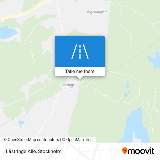 Lästringe Allé map