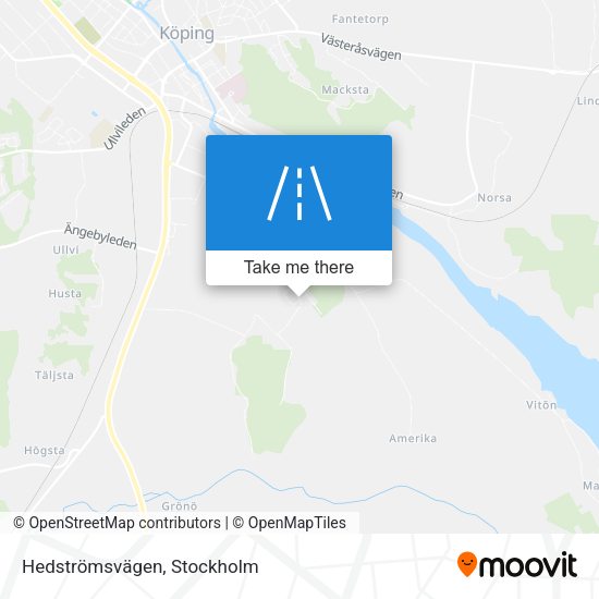 Hedströmsvägen map