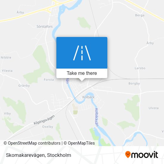Skomakarevägen map