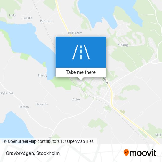 Gravörvägen map