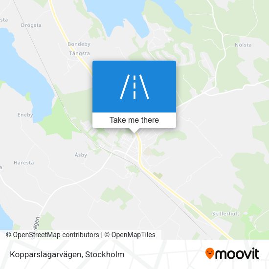 Kopparslagarvägen map