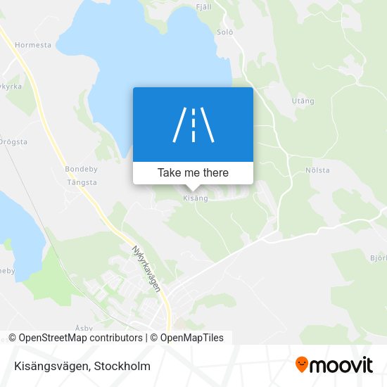 Kisängsvägen map