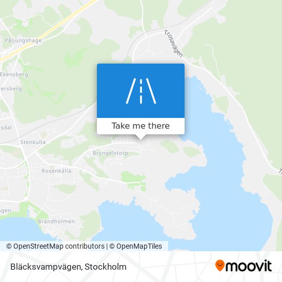 Bläcksvampvägen map