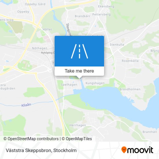 Väststra Skeppsbron map