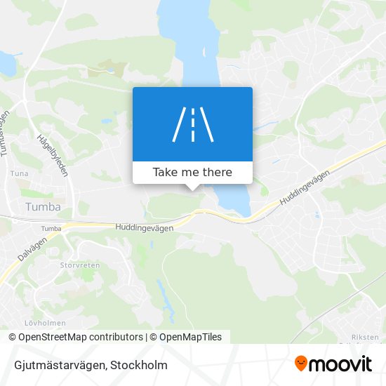 Gjutmästarvägen map