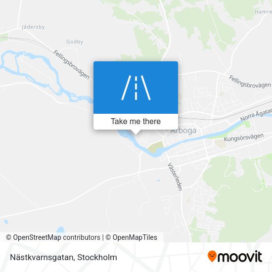 Nästkvarnsgatan map