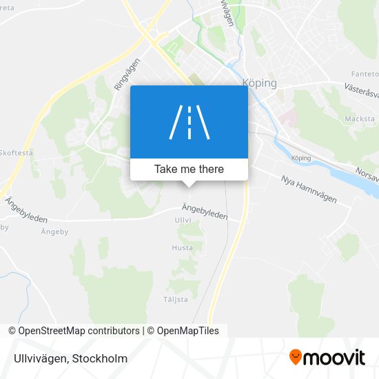 Ullvivägen map