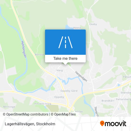 Lagerhällsvägen map