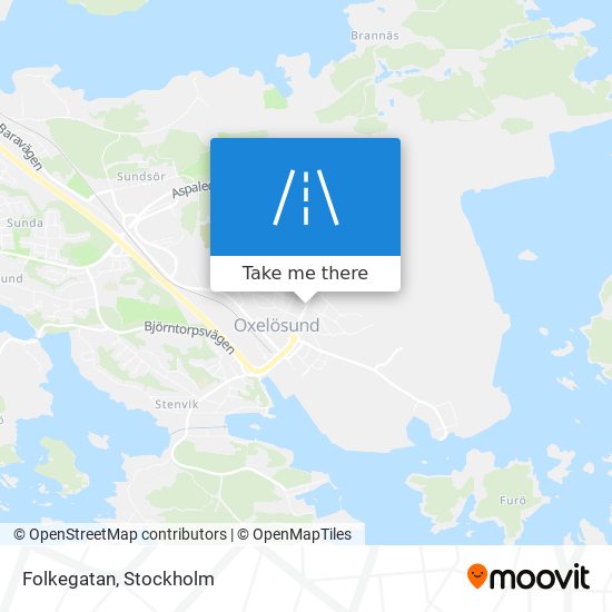 Folkegatan map