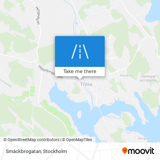 Smäckbrogatan map