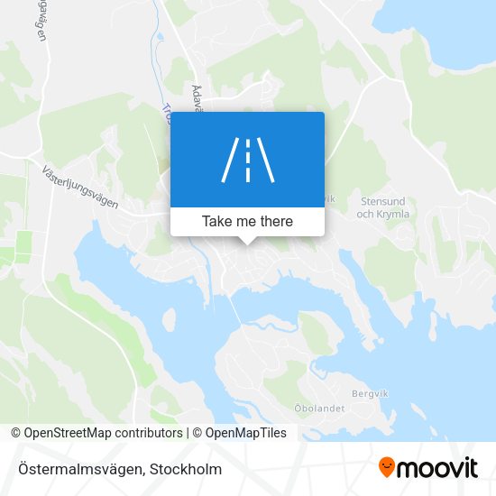 Östermalmsvägen map