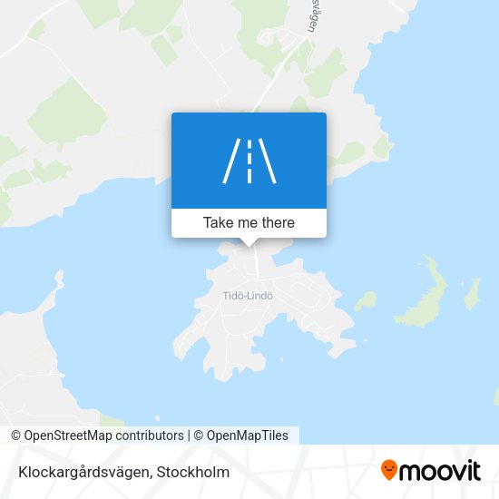 Klockargårdsvägen map