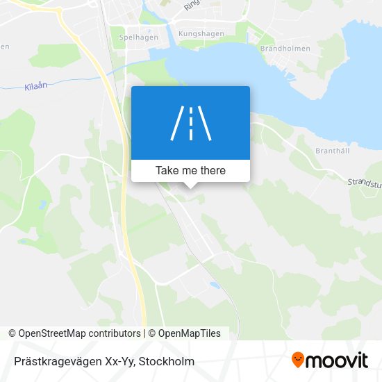 Prästkragevägen Xx-Yy map