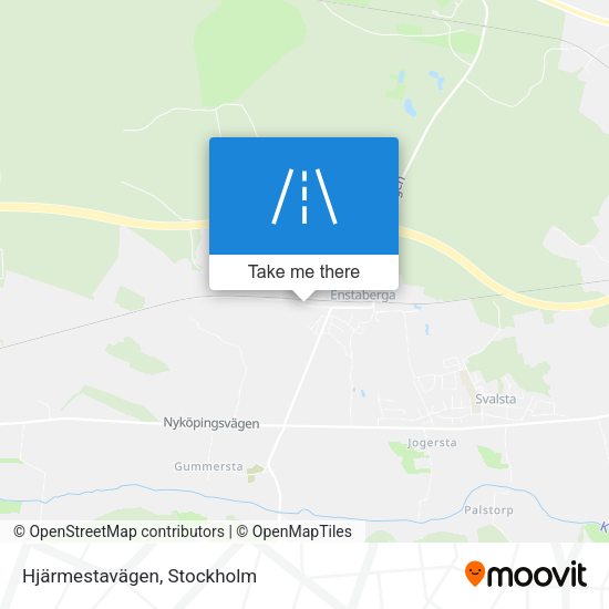 Hjärmestavägen map