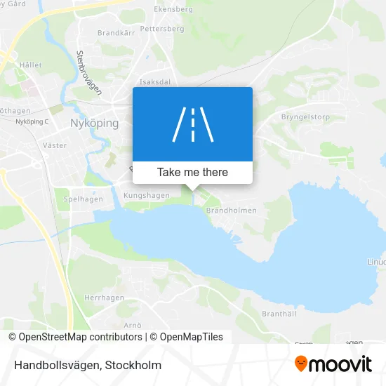 Handbollsvägen map