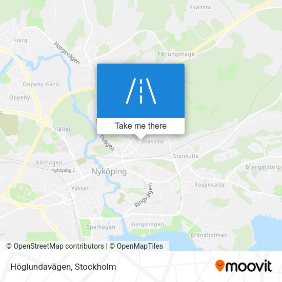 Höglundavägen map