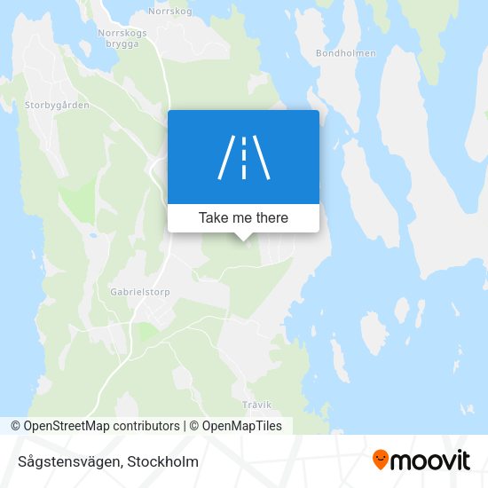 Sågstensvägen map
