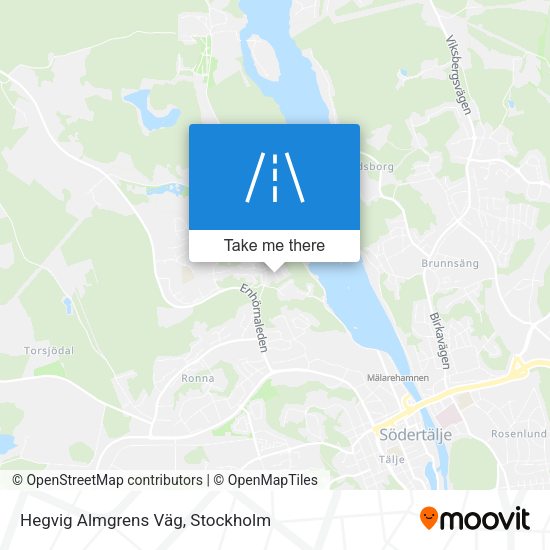 Hegvig Almgrens Väg map