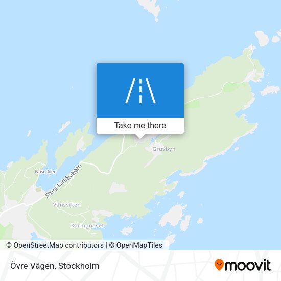 Övre Vägen map