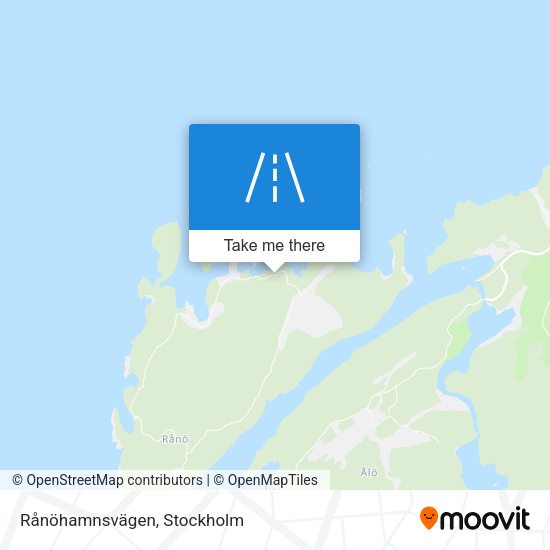 Rånöhamnsvägen map