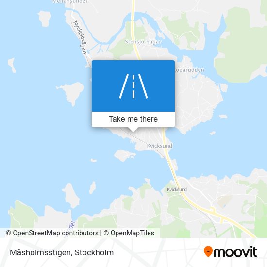 Måsholmsstigen map