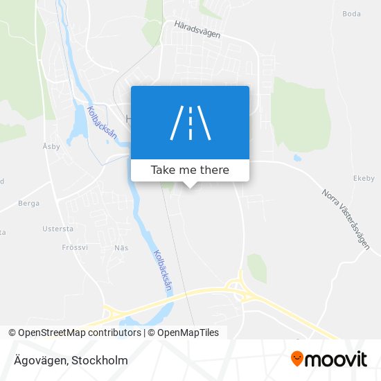 Ägovägen map