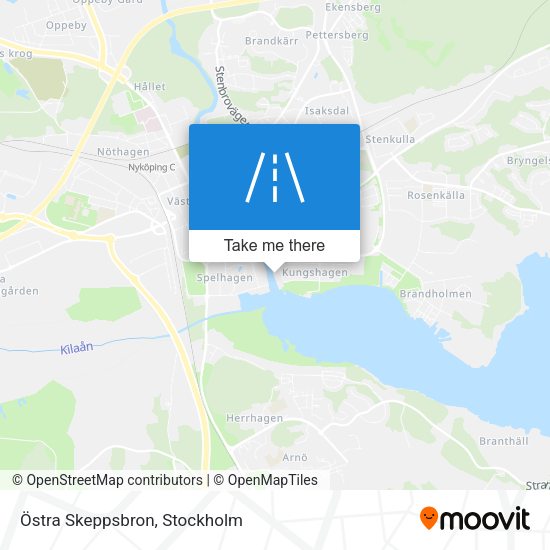 Östra Skeppsbron map