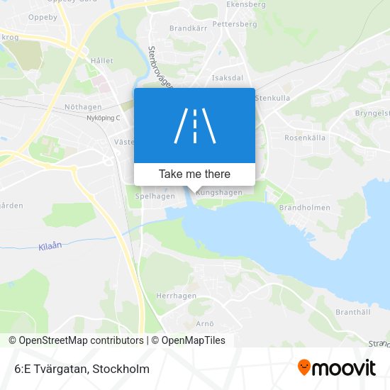 6:E Tvärgatan map