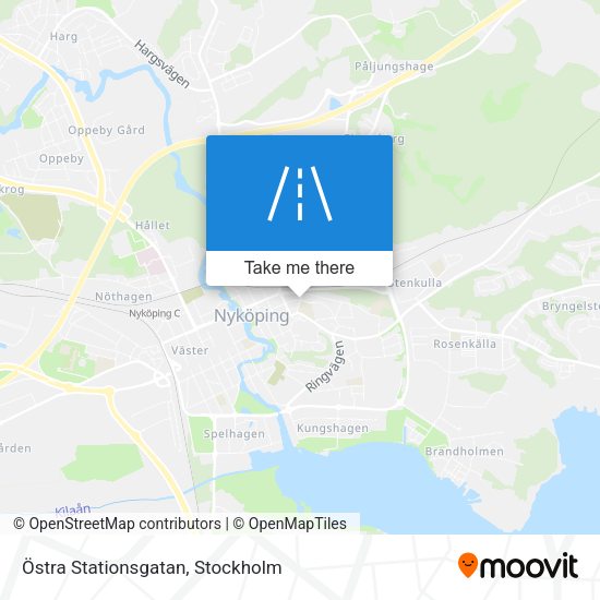 Östra Stationsgatan map