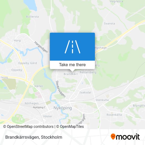 Brandkärrsvägen map