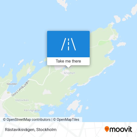 Rästaviksvägen map