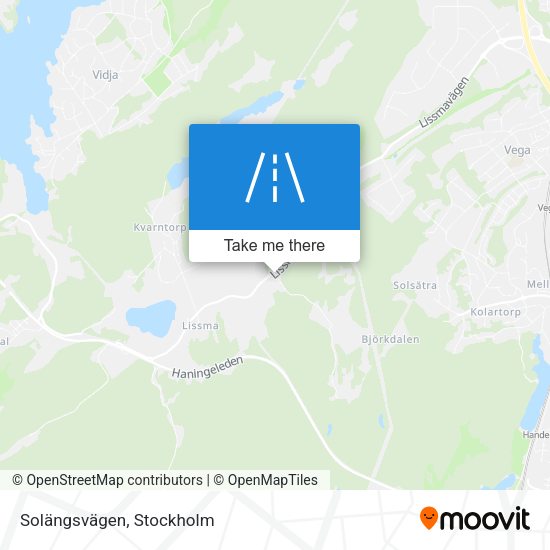 Solängsvägen map