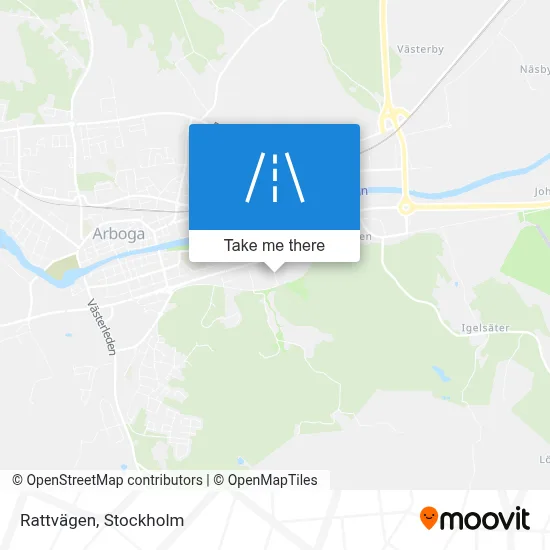 Rattvägen map